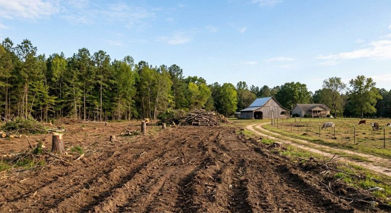 Property Line Clearing in Cumming, GA